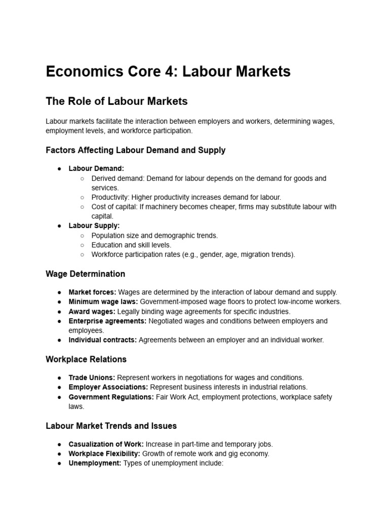 Understanding Labour Markets Dynamics | PDF | Labour Economics | Employment