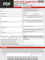 ANC Membership Application Form | PDF