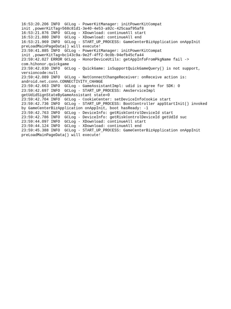 PowerKitManager Initialization Logs | PDF