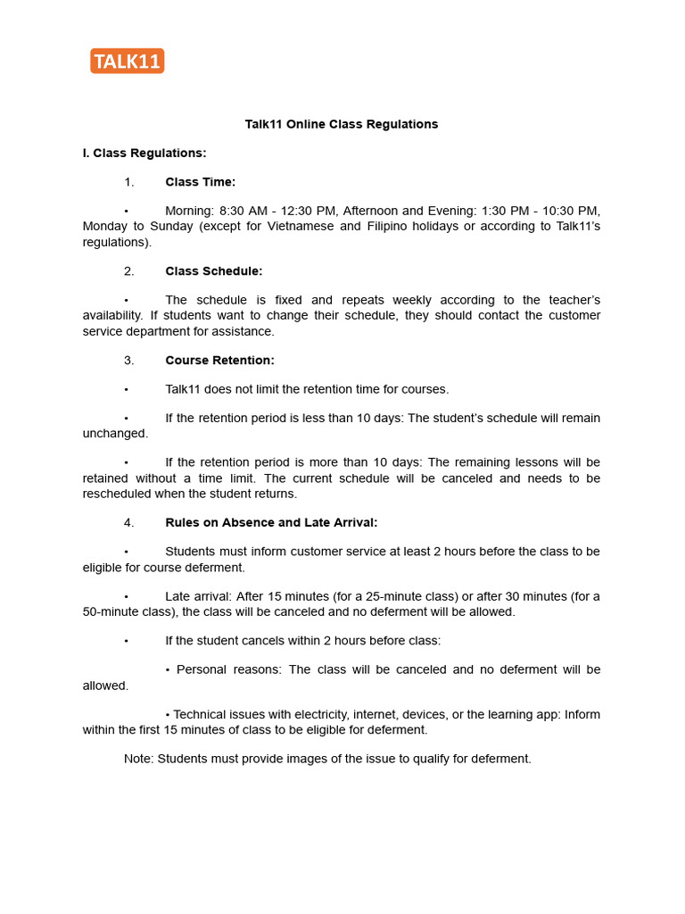 Student Regulations | PDF