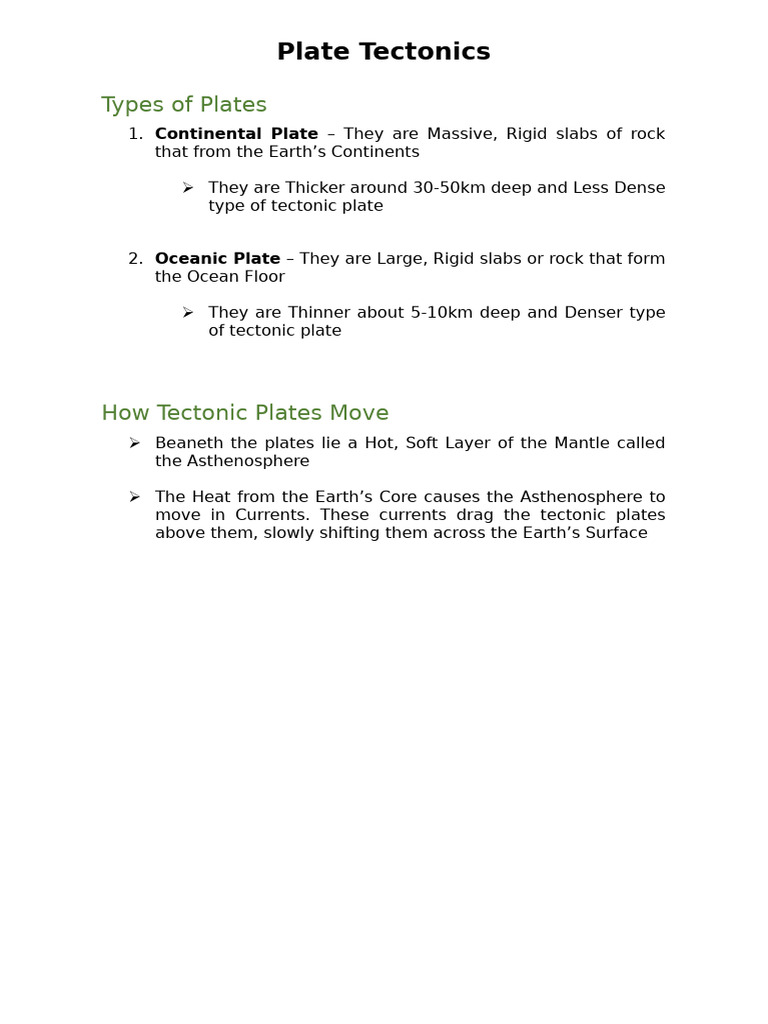 Plate Tectonics 5 Pdf Plate Tectonics Natural Sciences