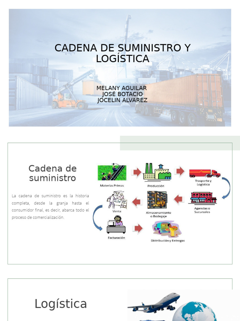 Cadena de Suministro y Logística | PDF