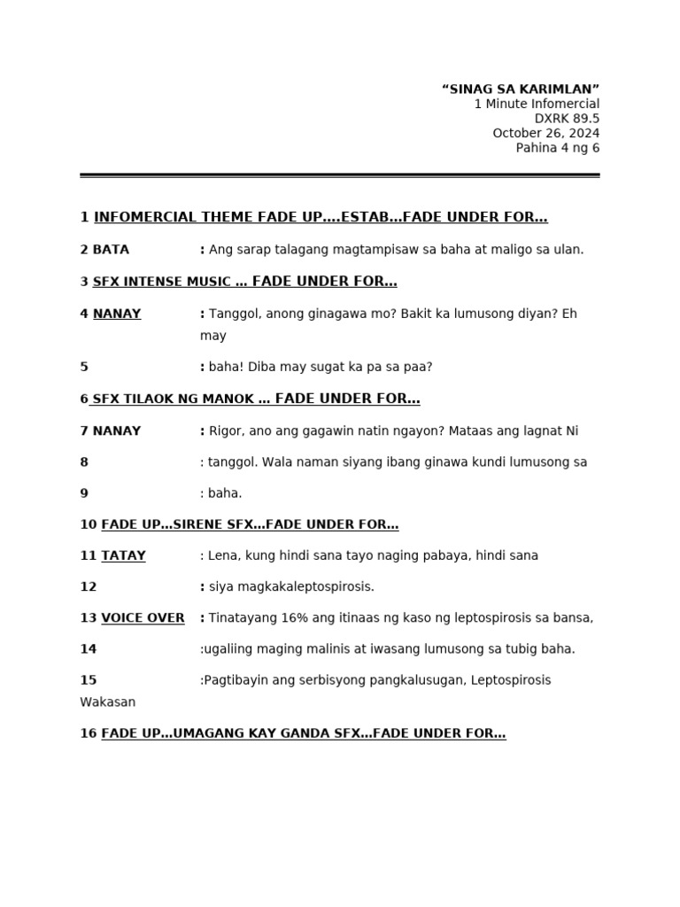 Infomercial Final | PDF