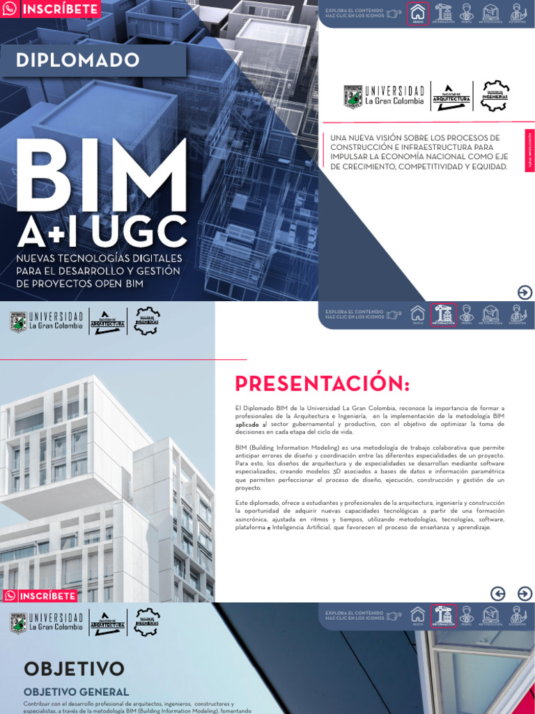Diplomado BIM en Arquitectura e Ingeniería | PDF | Modelado de ...