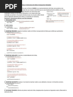 Nodos en C++: Conceptos y Ejemplos | PDF