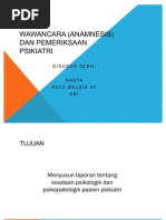 Download Wawancara Dan Pemeriksaan Psikiatri by Ratu Balqist SN82896606 doc pdf