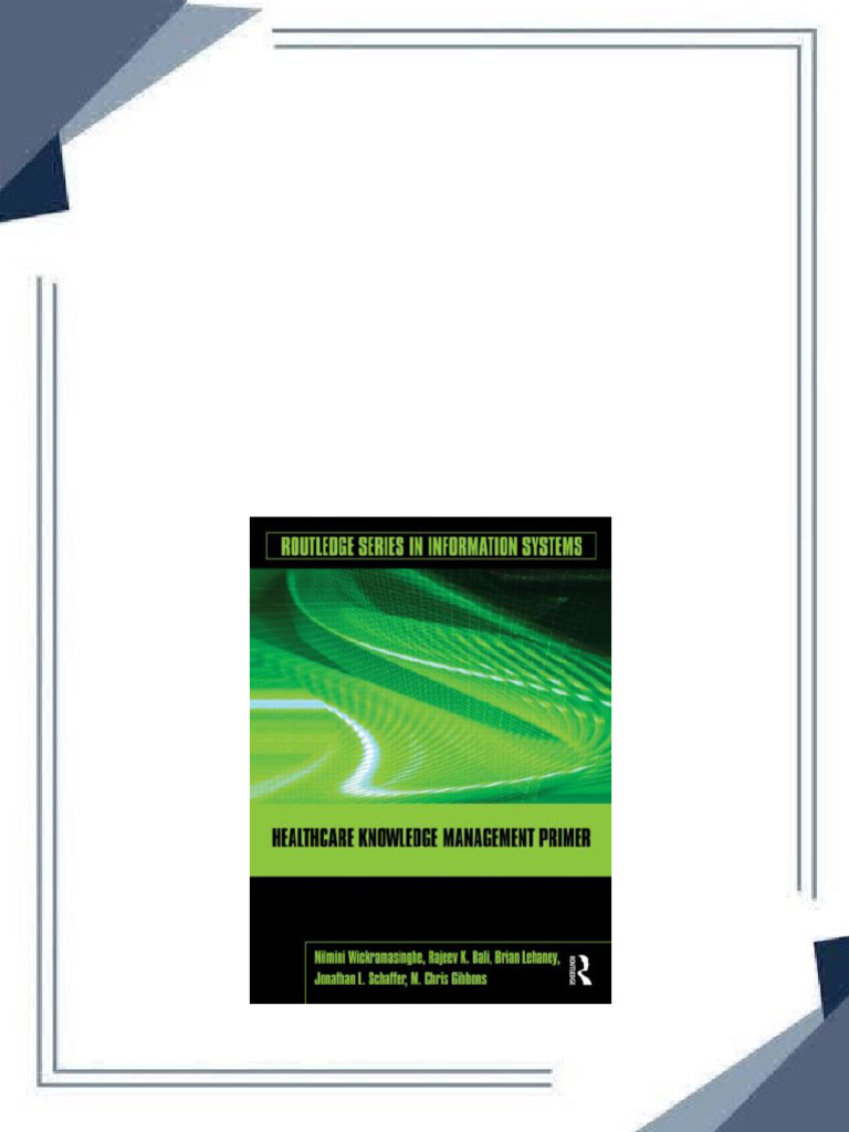 Healthcare Knowledge Management Guide | PDF | Tacit Knowledge ...
