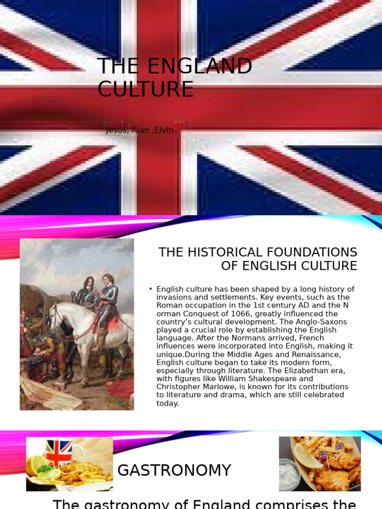Overview of English Culture and Cuisine | PDF