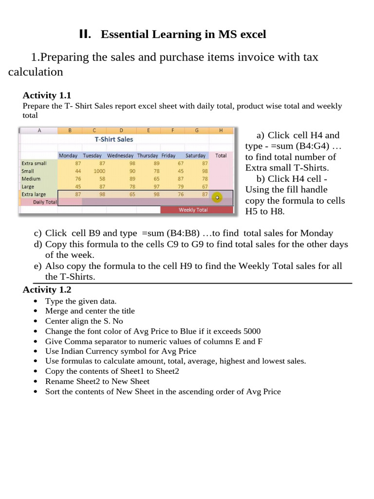 Excel Invoice and Demographic Analysis Guide | PDF | Microsoft Excel | Map