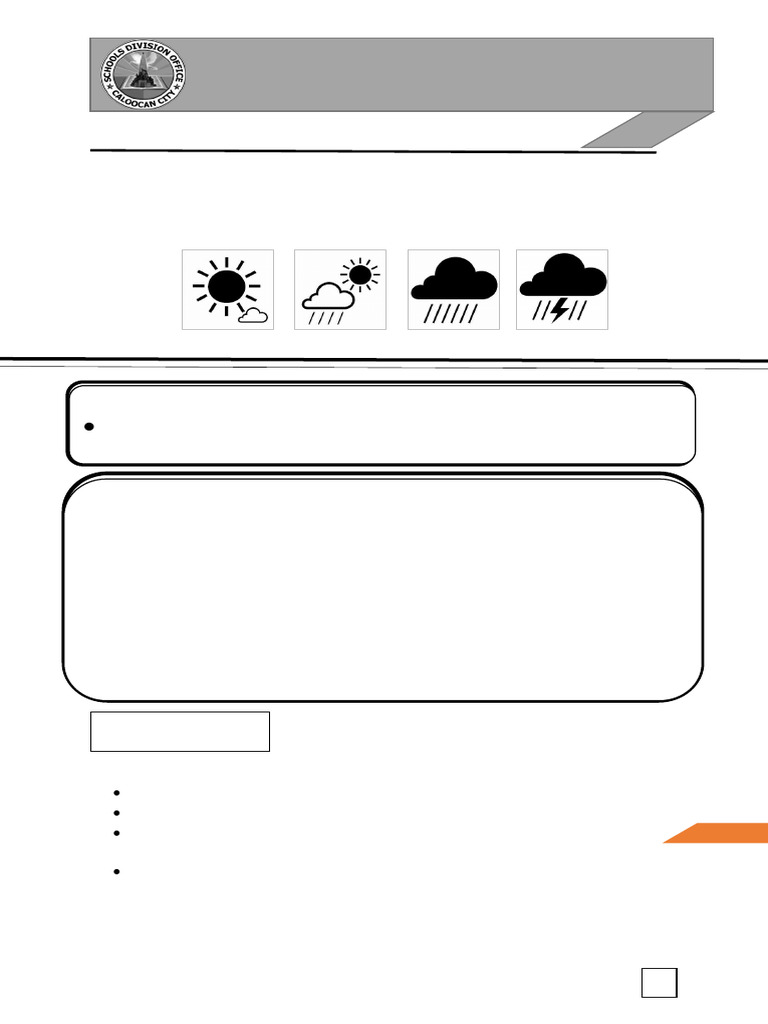 Science 4: Weather Alert! | PDF | Weather | Humidity
