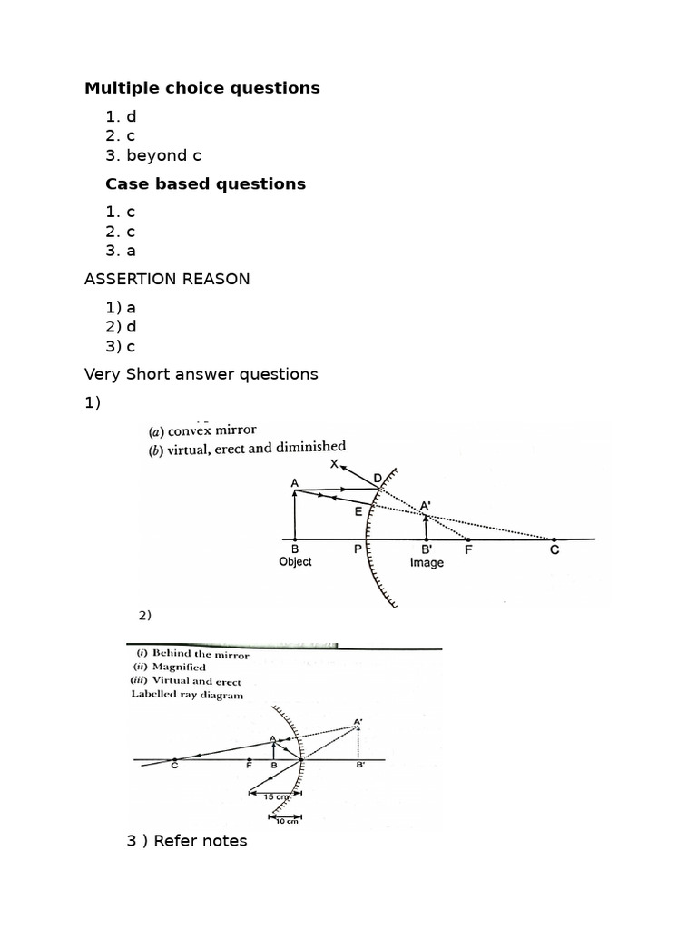 Exam Question Formats and Answers | PDF