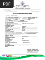 PNP PFT Form 2025 for Officers | PDF | Physical Attractiveness ...