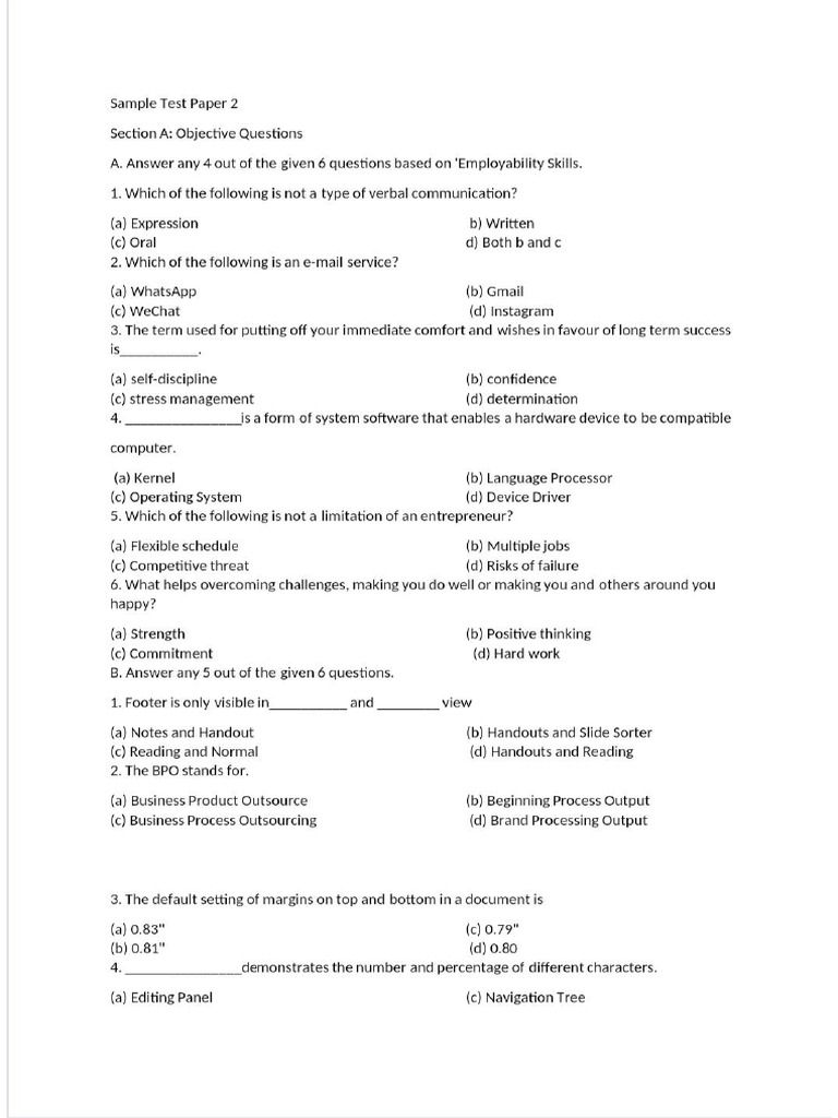 I.T Paper | PDF