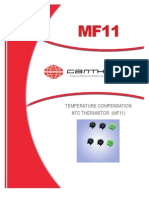 Temperature Compensation NTC Thermistor (Mf11)