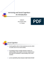 Mirroring and Social Cogni - On: An Introduc - On: COGS171 FALL Quarter 2011 J. A. Pineda