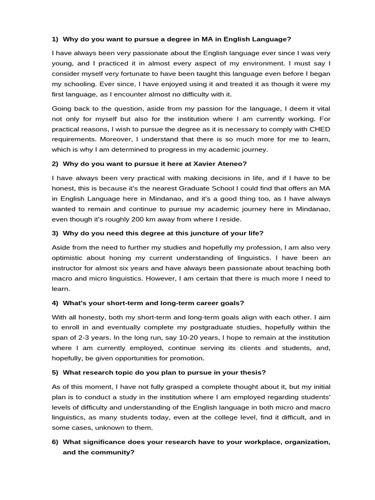 Statement of purpose pdf human communication cognition