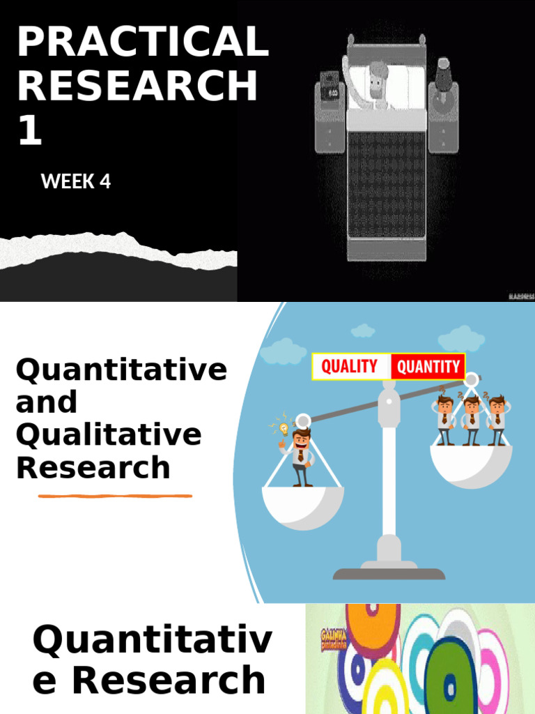 Quantitative vs Qualitative Research Guide | PDF