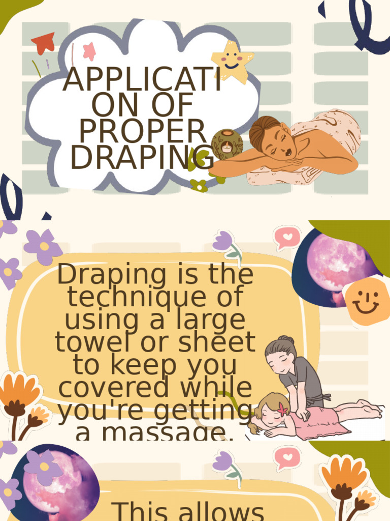 Effective Draping Techniques for Massage | PDF | Pelvis ...