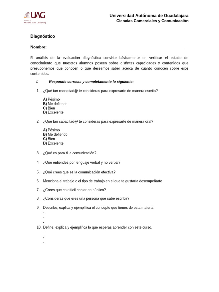 Diagn%C3%B3stico+Comunicaci%C3%B3n+Efectiva+%281%29 2 | PDF