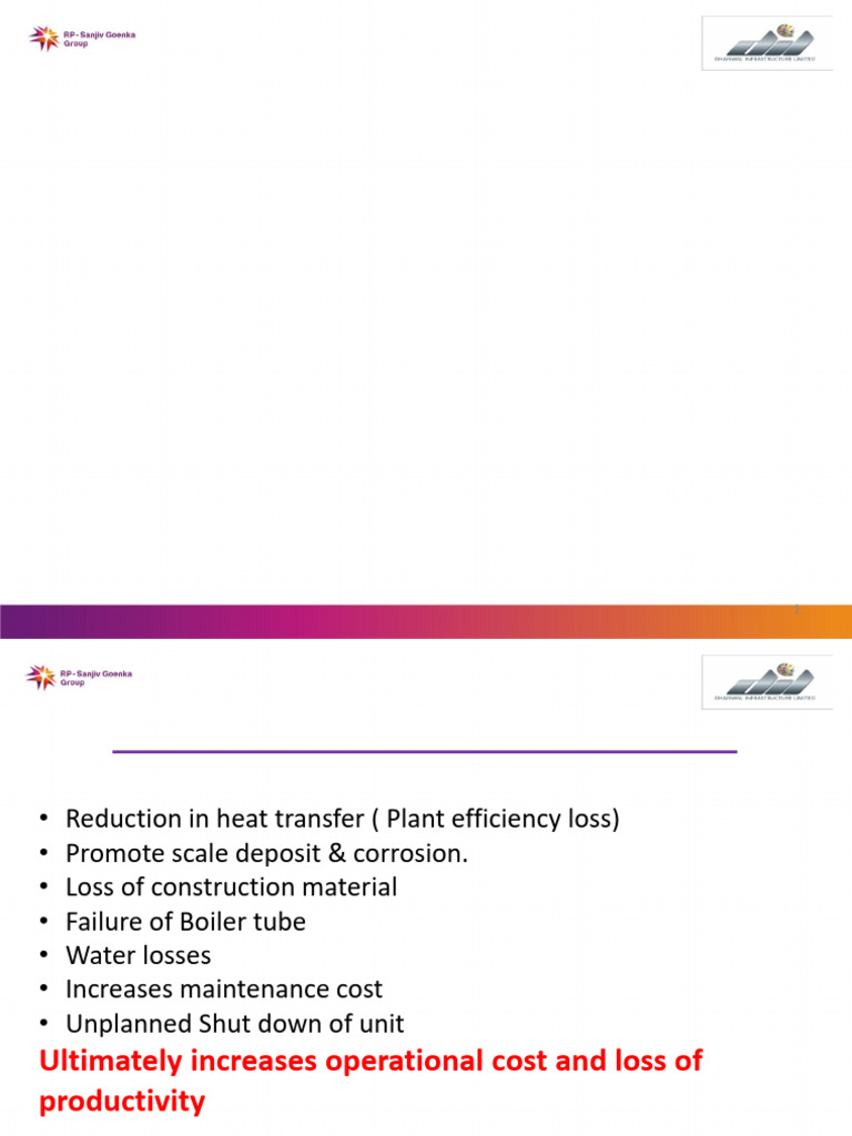 Boiler Water Chemistry and Treatment Guide | PDF | Corrosion | Applied ...