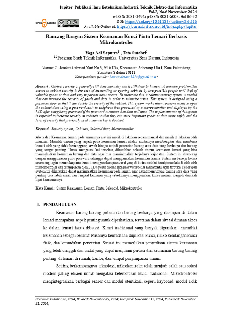 Jupiter Vol 2 No 6 November 2024 Hal 86 92 Pdf