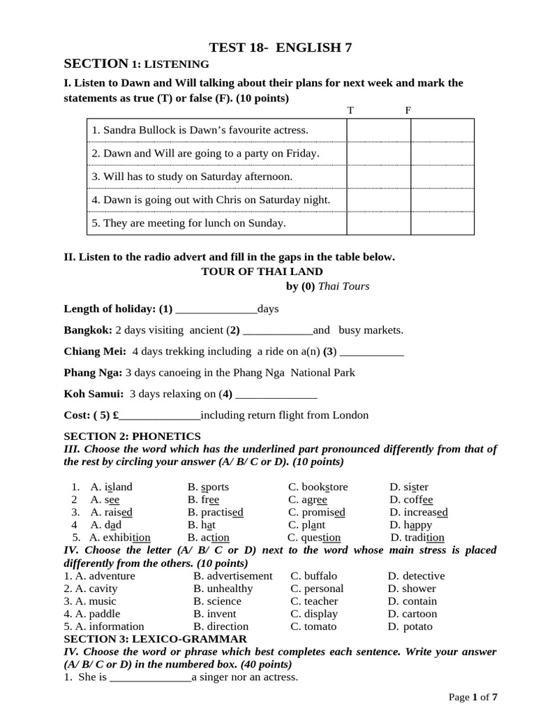 test 18 | PDF