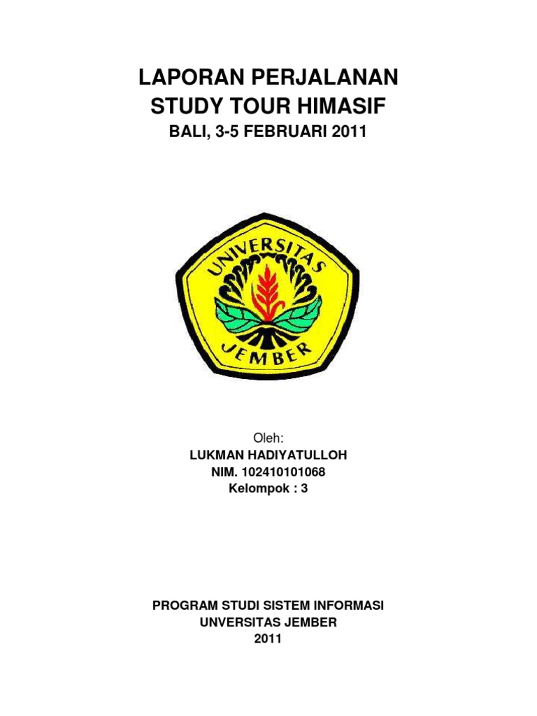 Contoh Laporan Perjalanan Study Tour Ke Jawa Timur