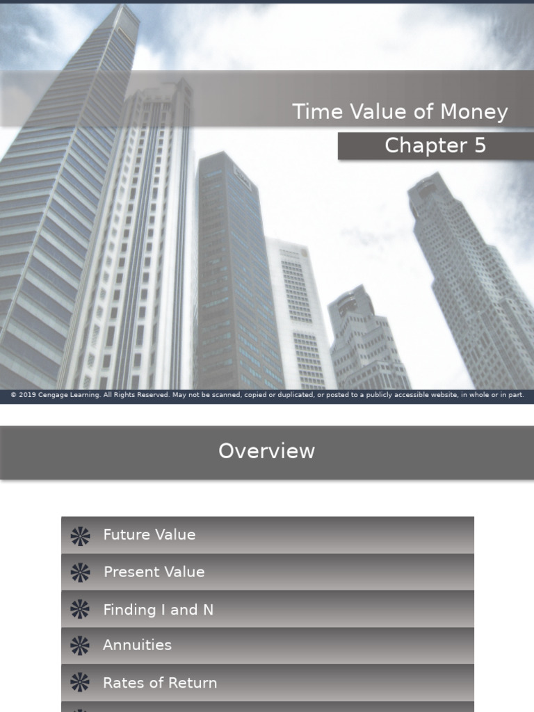 Financial+Management Chapter+05 | PDF | Present Value | Interest
