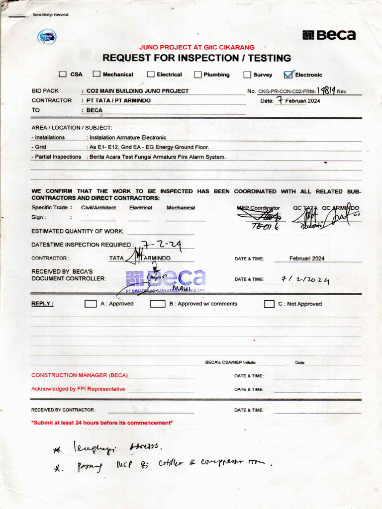 Ckg-Pr-Con-Co2-Frm - 14814 | PDF