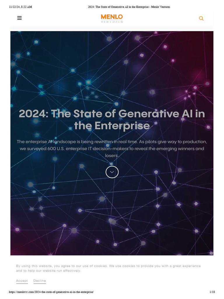 2024 Generative AI in Enterprises | PDF | Artificial Intelligence ...