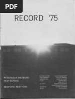 Download 1975 Patchogue-Medford High Yearbook - Part 2 - Activities and Sports by Joseph Reinckens SN82905581 doc pdf