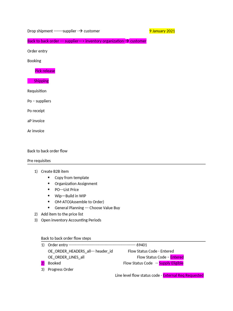 Class+7+Back+to+Back+order+Running+notes+ | PDF