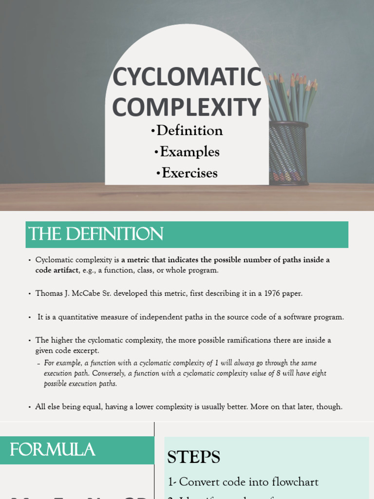 Cyclomatic C | PDF | Combinatorics | Software Engineering