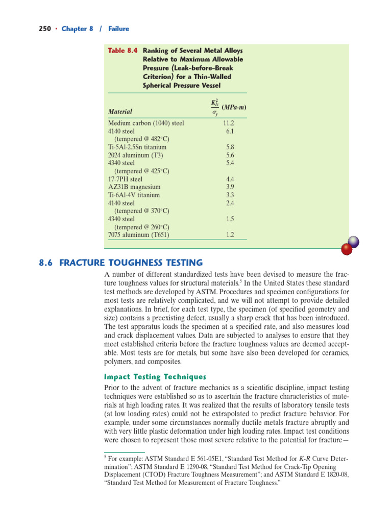 Fracture Toughness Testing Methods | PDF | Fracture | Ductility
