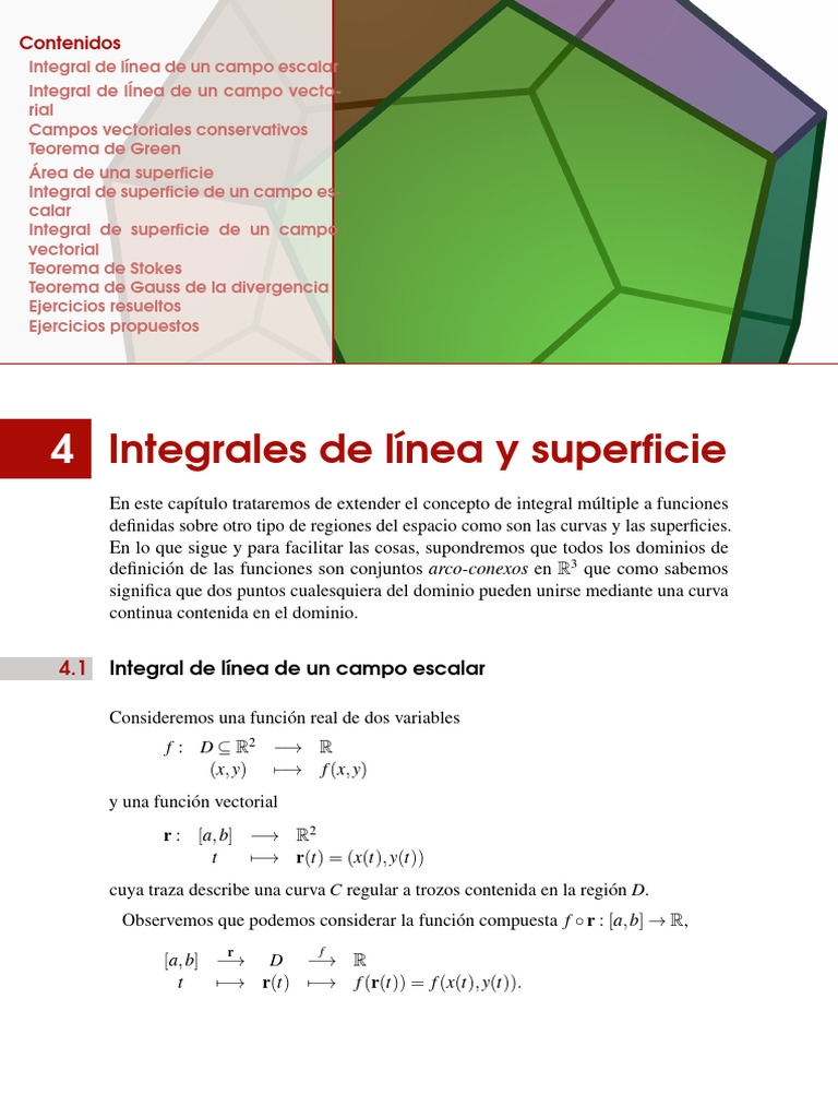 Ampliacion de Mates Tema 4 Libro | PDF | Integral | Curva