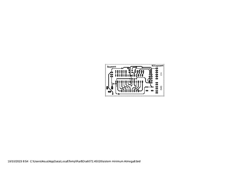 Sistem Minimum Atmega8 | PDF