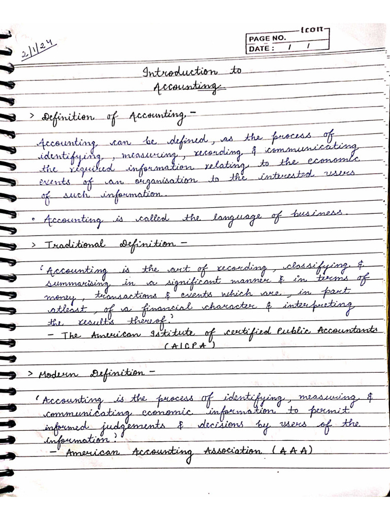 Basic Accounting Theory Pdf