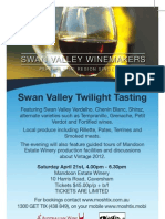 Swan Valley Twilight Tasting