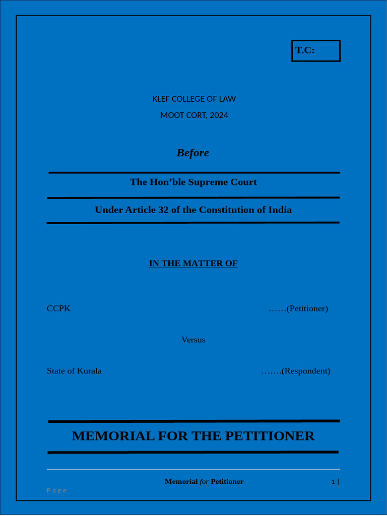 Petitioner | PDF | Confession (Law) | Circumstantial Evidence