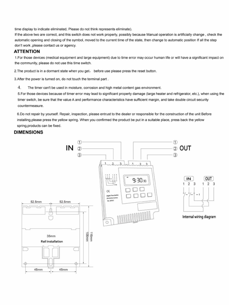 s-02 INSTRUKCJA TIMER | PDF