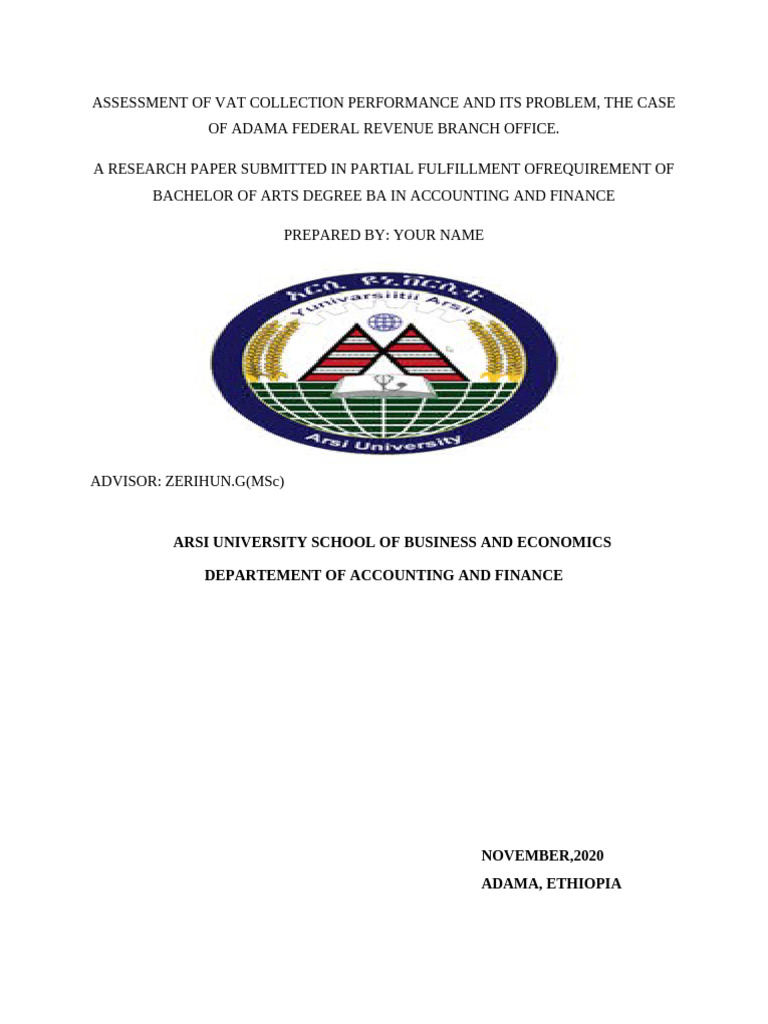 Sample Cover Page | PDF