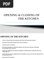 Kitchen Roster New | PDF