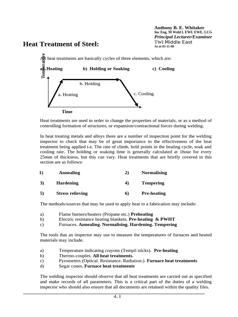 Heat Treatment of Steels Hyderabad 22-05-08 | PDF | Deformation ...