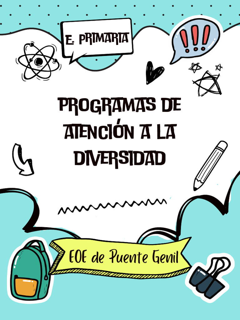 Programas de Atención a la Diversidad en E. Primaria | PDF | Evaluación ...