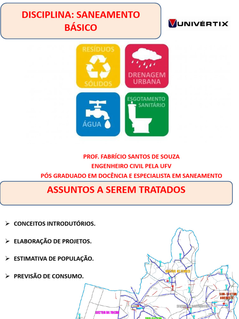 Saneamento Básico: Conceitos e Projetos | PDF