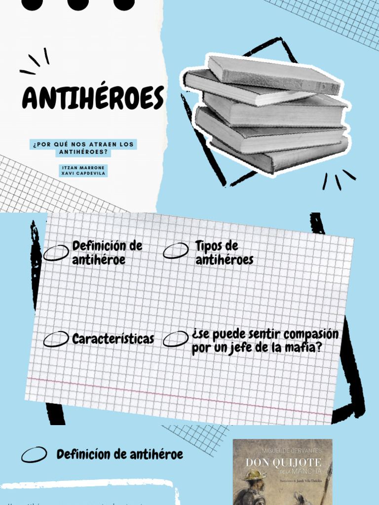 Características y Tipos de Antihéroes | PDF