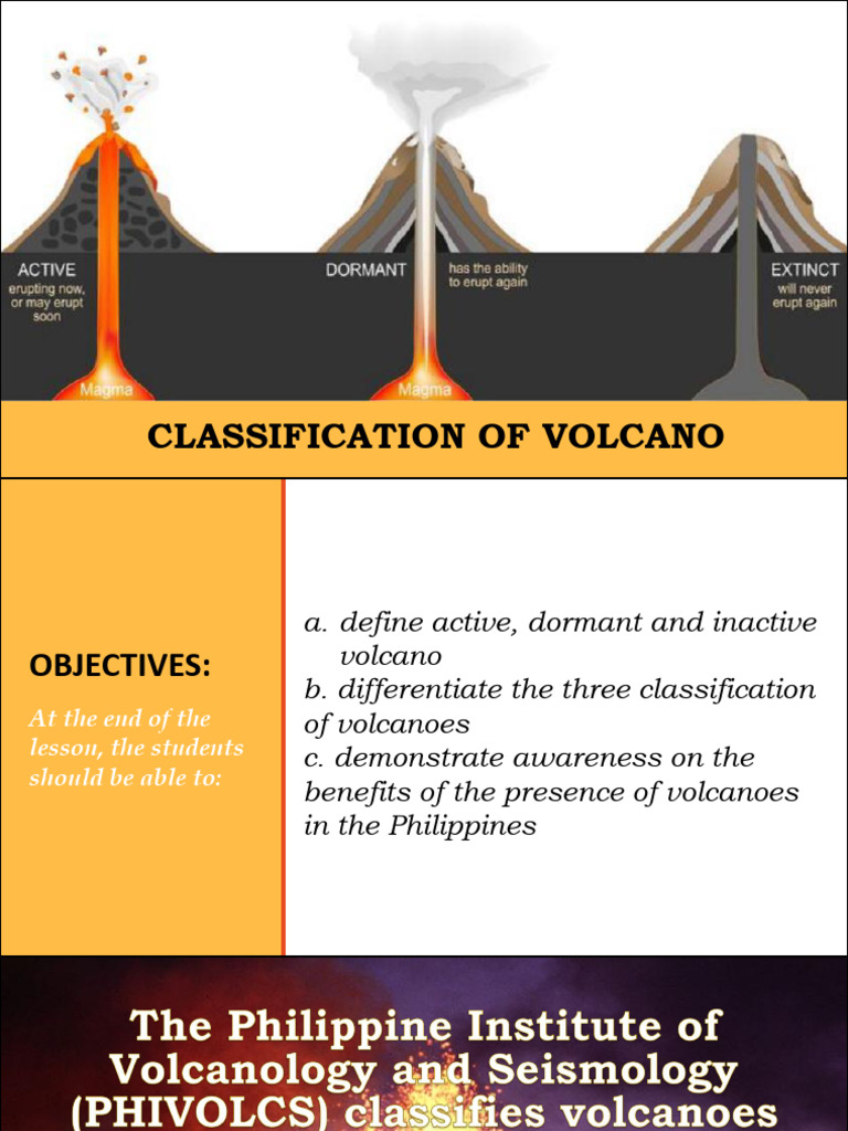 Volcano Classification in the Philippines | PDF | Volcano | Types Of ...