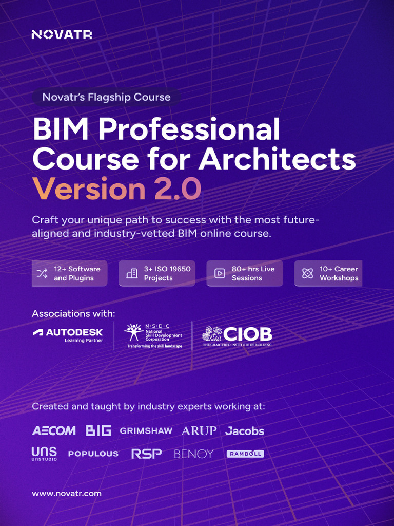 Bim Building Information Modelling Course Structure | PDF