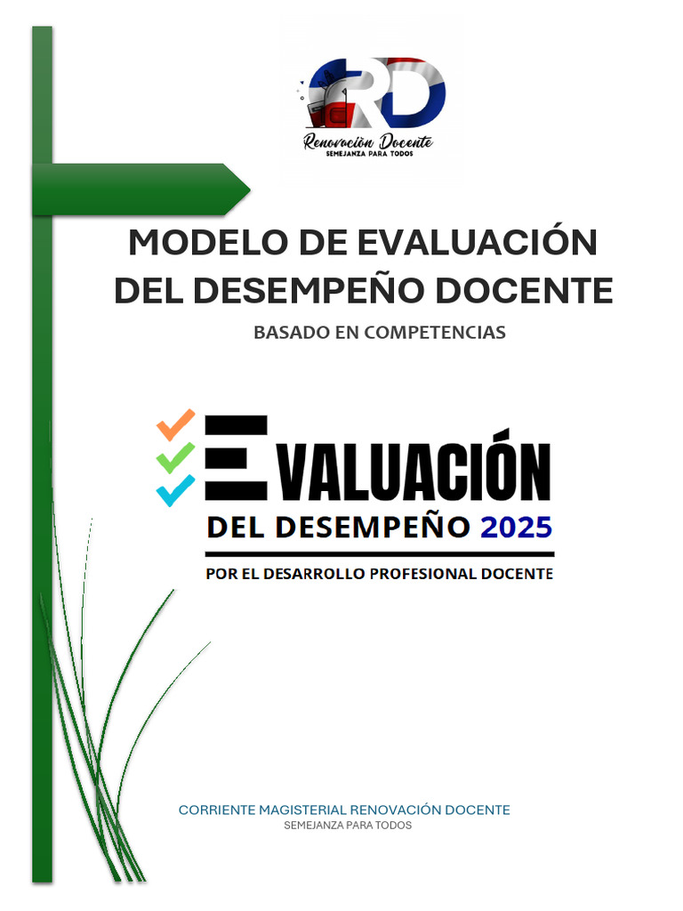 Evaluación del Desempeño Docente en RD | PDF | Maestros | Evaluación