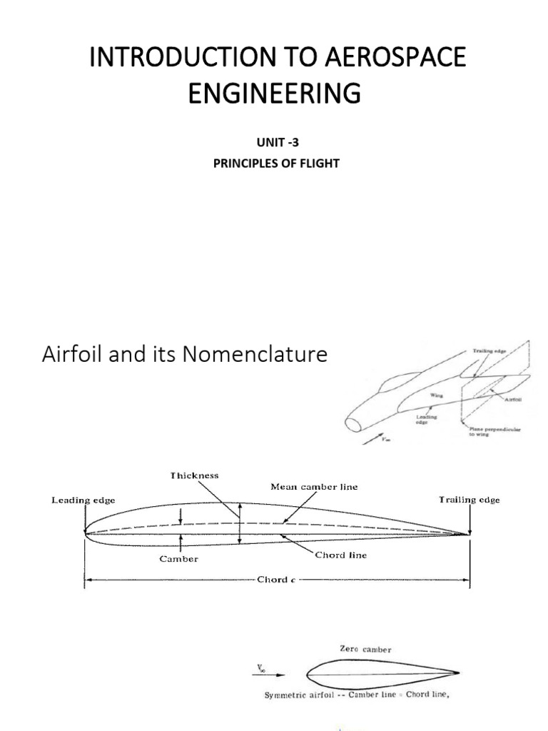 Unit-3 Flight Theory | PDF | Airfoil | Lift (Force)